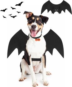 Halloween Dog Bat Wings Costume, Pet Halloween Cosplay Party Dress Up Costume for Small Dogs and Cats (size: medium)